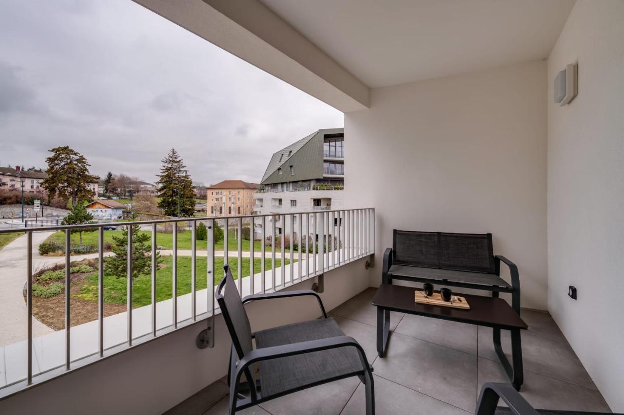 Le 305 - T3 With Garage And Beautiful Terrace Villa Annecy Luaran gambar