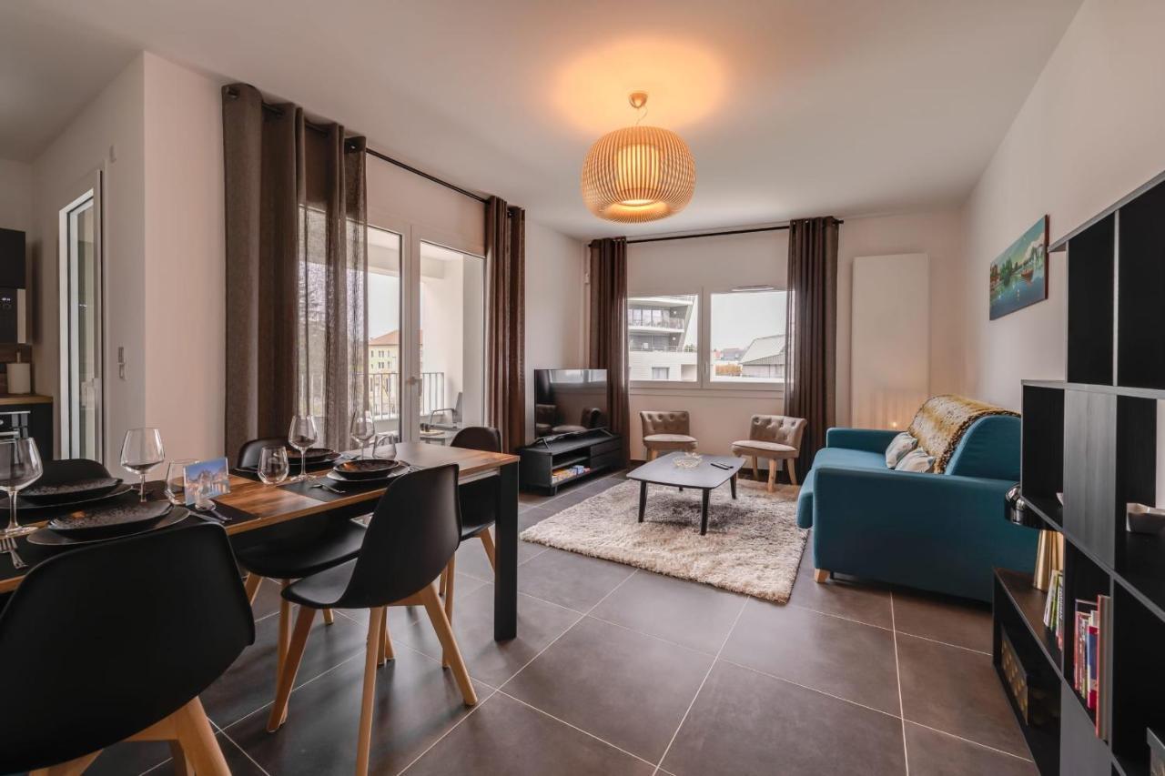 Le 305 - T3 With Garage And Beautiful Terrace Villa Annecy Luaran gambar
