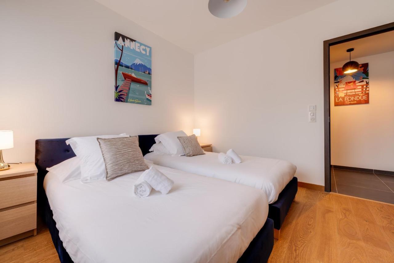 Le 305 - T3 With Garage And Beautiful Terrace Villa Annecy Luaran gambar